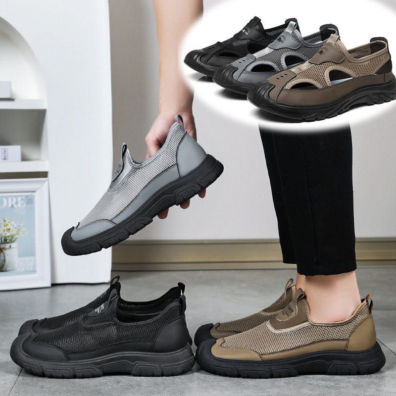 Zapatillas Antideslizantes Tejido Transpirable Eclipse Vitalidad Camino, Comodidad y Corrección Postural