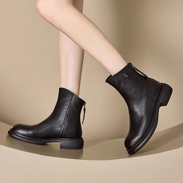 Botas Urbanas Cuero Vintage Eclipse Andes Ímpetu, Estilo Atemporal y Resistencia Diaria