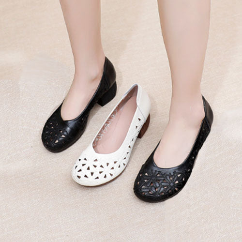 Tacones Cuadrados Suela Flexible Aura Estilo Serenidad, Elegancia y Comodidad Todo el Día