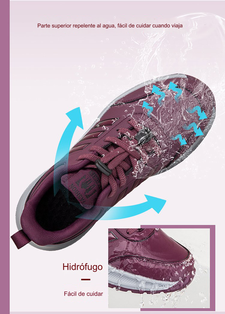 Zapato Casual Tejido Transpirable Aura Bosque Serenidad, Comodidad Que Alivia y Corrige la Postura