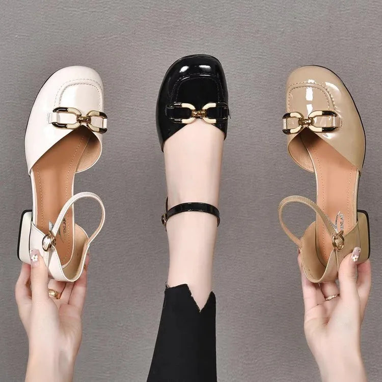 Sandalias de Tacón Suela Amortiguada Cumbre Jazz Vitalidad, Comodidad y Estilo Todo el Día