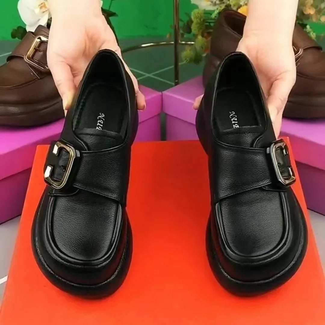 Mocassines Ortopédicos Cuero Suave Aura Camino Serenidad, Máximo Confort Sin Dolor