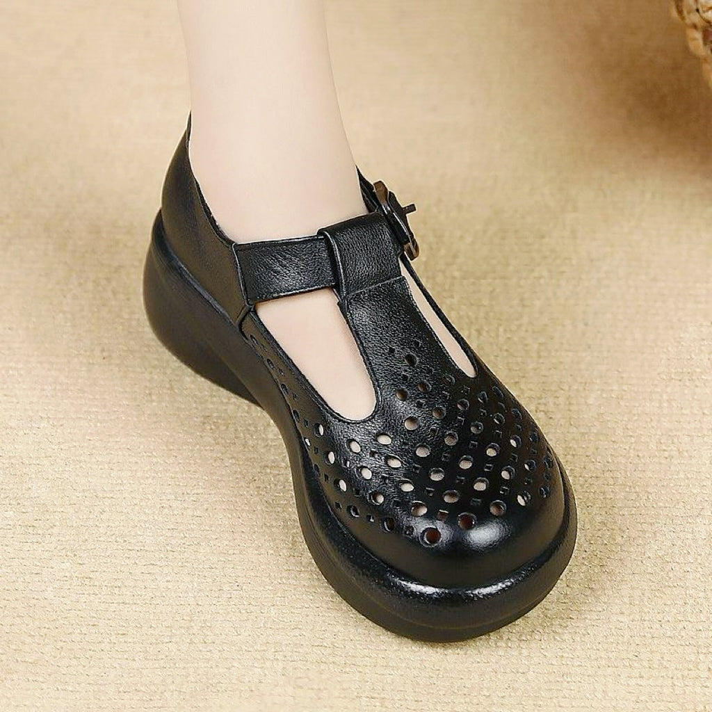 Zapato Casual Cuero Transpirable Esencia Camino Aura, Comodidad y Soporte Todo el Día