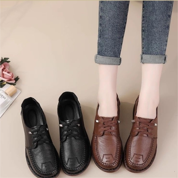 Zapato Ortopédico Cuero Suave Eco Armonía Vitalidad, Postura Saludable Todo el Día