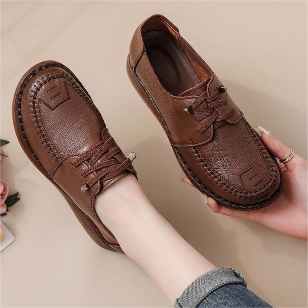 Zapato Ortopédico Cuero Suave Eco Armonía Vitalidad, Postura Saludable Todo el Día