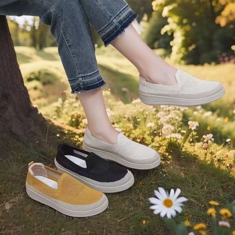 Zapatos Planos Tejido Transpirable Armonía Horizonte Vitalidad, Alivio Instantáneo y Corrección Postural