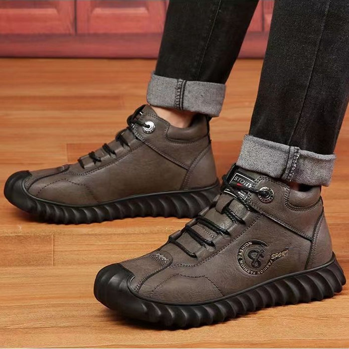 Botas Ortopédicas Cuero Genuino Nube Íntegra Camino, Confort y Calidez Todo el Día