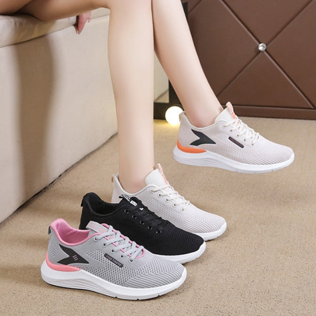 Zapatillas Deportivas Tejido Transpirable Esencia Viento Armonía, Comodidad y Postura Saludable