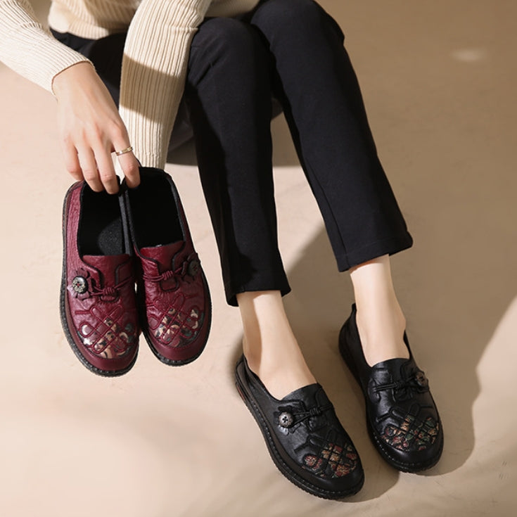 Zapato Casual Cuero Genuino Aurora Equilibrio, Comodidad y Estabilidad Todo el Día