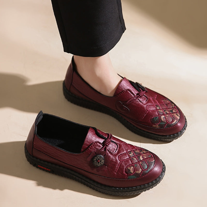 Zapato Casual Cuero Genuino Aurora Equilibrio, Comodidad y Estabilidad Todo el Día