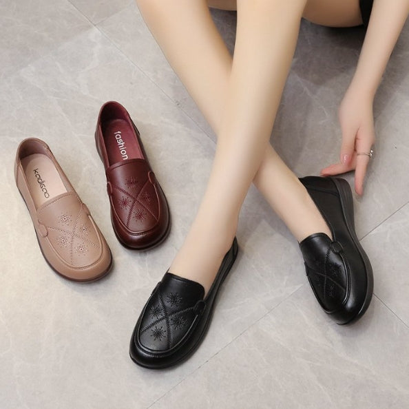 Zapato Ortopédico Cuero Suave Esencia Camino Plenitud, Comodidad y Estilo Todo el Día