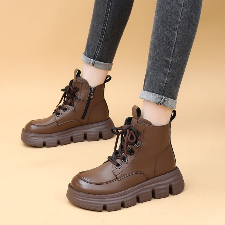 Botas Casual Cuero Impermeable Nube Boreal Óptimo, Máxima Comodidad y Protección Todo el Día