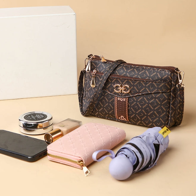 Bolso Casual Tejido Resistente Aura Prisma Horizonte, Elegancia y Funcionalidad en Cada Día