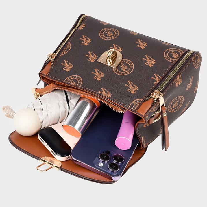 Bolso Casual Tejido Impermeable Prisma Horizonte Calma, Orden y Estilo en Cada Salida