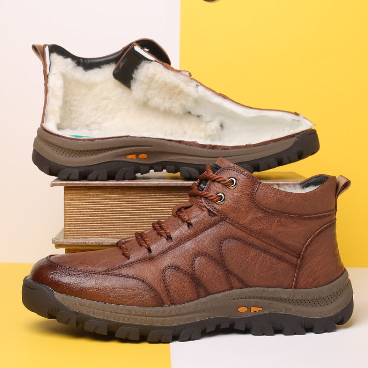 Botas de Senderismo Cuero Impermeable Eclipse Andes Calma, Calor y Protección en Todo Terreno