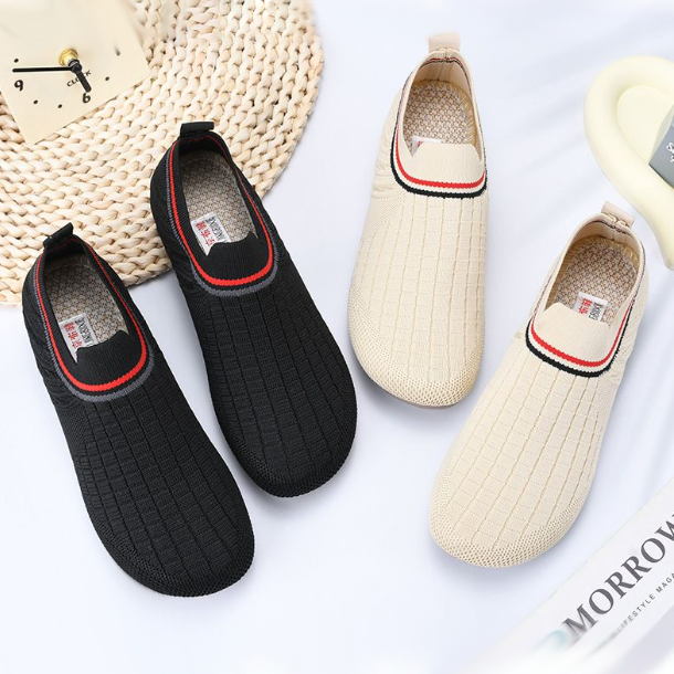 Zapato Casual Tejido Transpirable Aura Camino Armonía, Alivio Inmediato para Pies y Espalda