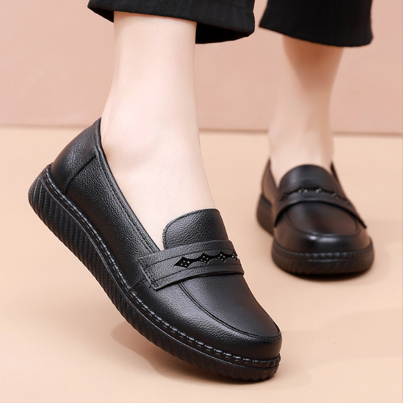 Zapato Ortopédico Cuero Suave Esencia Serenidad Camino, Comodidad y Estabilidad Todo el Día