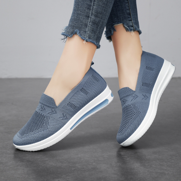 Zapatillas Ortopédicas Tejido Transpirable Aura Camino Equilibrio, Alivio Inmediato y Postura Saludable