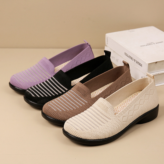 Zapatillas Antideslizantes Tejido Transpirable Armonía Selene Camino, Alivio Inmediato y Postura Saludable