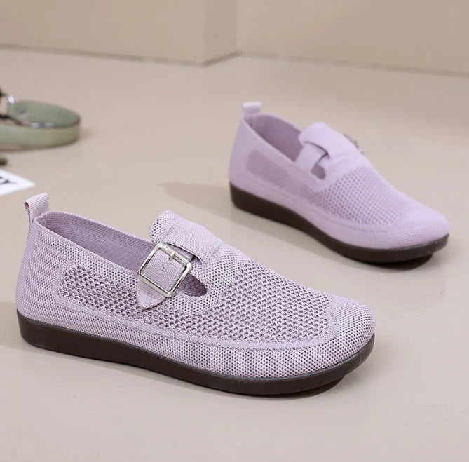 Zapatos Planos Tejido Transpirable Horizonte Vital Armonía, Comodidad y Postura Saludable Todo el Día