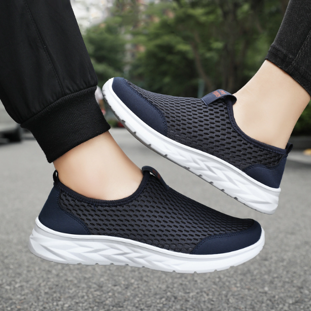 Zapato Casual Tejido Transpirable Equilibrio Andino Flow, Comodidad Ergonómica y Postura Saludable