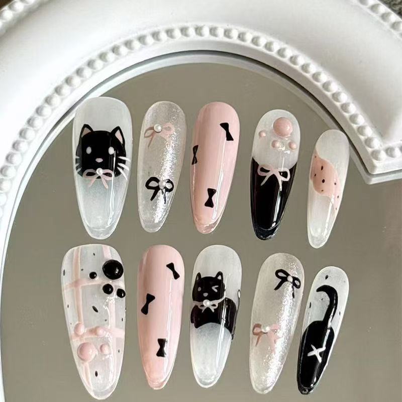 Uñas Postizas Acrílico Brisa Estrella Verso, Belleza Instantánea y Natural