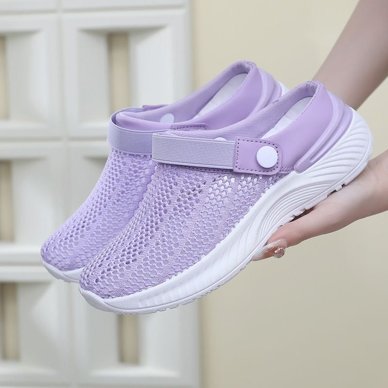 Zapatillas Antideslizantes Malla Transpirable Aura Camino Equilibrio, Alivio Inmediato del Dolor y Frescura Extrema