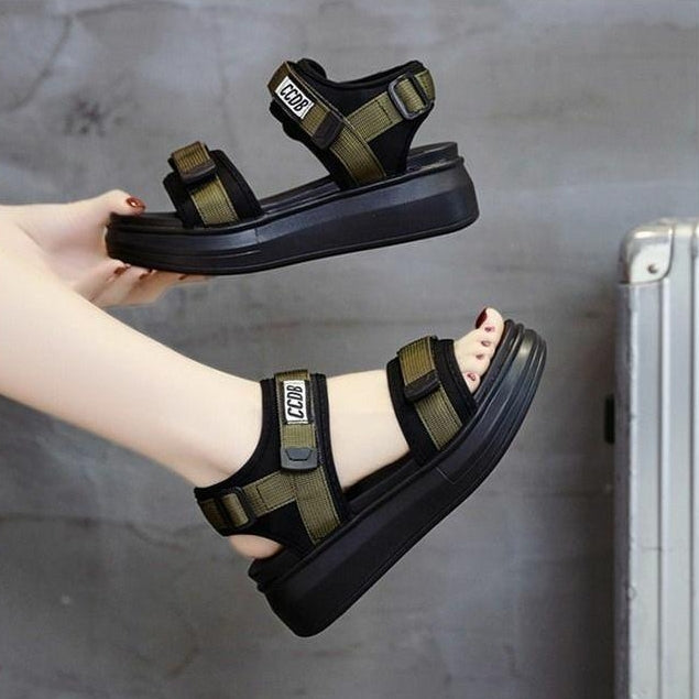 Sandalias de Tacón Cuero Transpirable Aura Horizonte Serenidad, Comodidad y Elegancia en Cada Paso