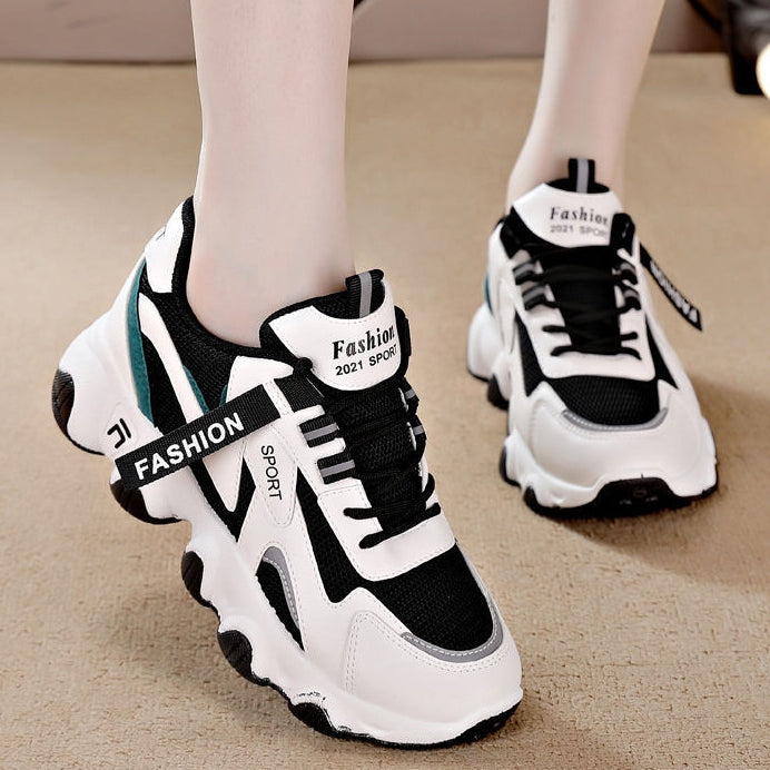 Zapatillas Deportivas Tejido Transpirable Prisma Elevación Vitalidad, Comodidad y Postura Mejorada