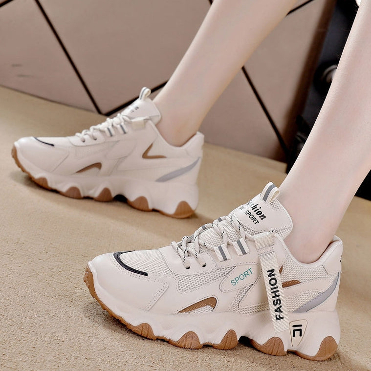 Zapatillas Deportivas Tejido Transpirable Prisma Elevación Vitalidad, Comodidad y Postura Mejorada