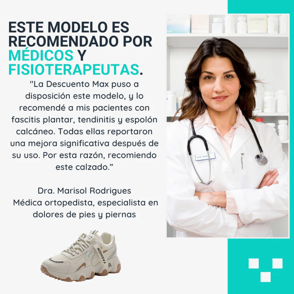 Zapatillas Deportivas Tejido Transpirable Prisma Elevación Vitalidad, Comodidad y Postura Mejorada