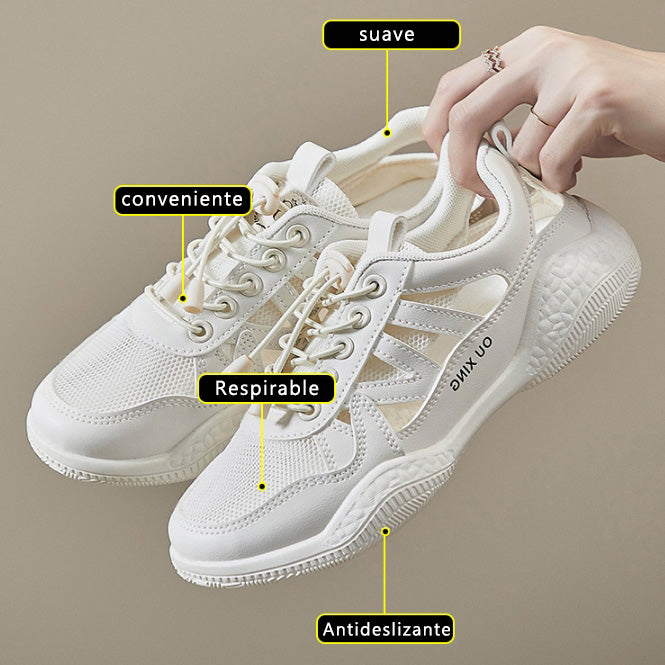 Zapatillas Ortopédicas Tejido Transpirable Aura Camino Serenidad, Alivio Inmediato y Postura Saludable