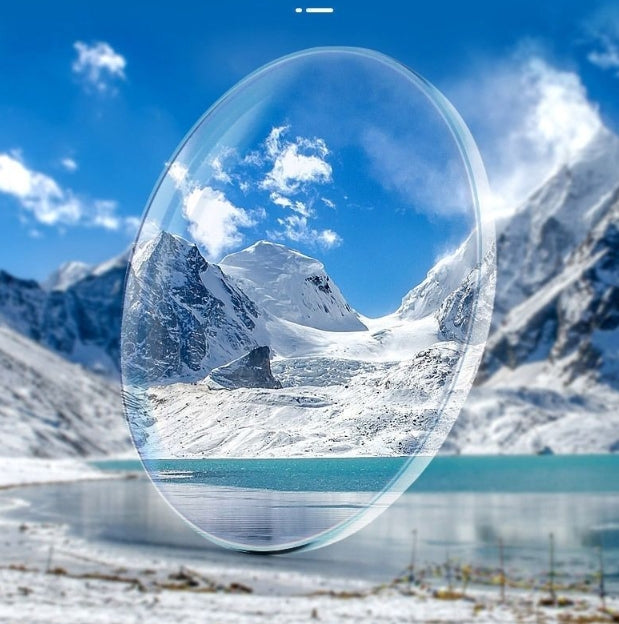 Gafas Progresivas Metal Ultraligero Horizonte Jazz Prisma, Visión Clara y Protección Antiluz Azul