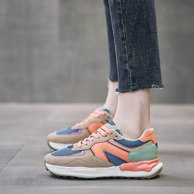 Zapatillas Deportivas Tejido Transpirable Armonía Viento Prisma, Comodidad Ortopédica y Estilo Diario