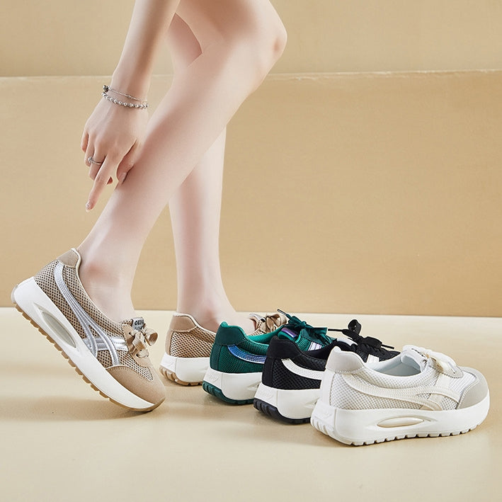 Zapatillas Deportivas Tejido Transpirable Esencia Horizonte Serenidad, Alivio Inmediato Para Pies y Espalda