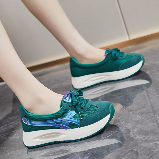 Zapatillas Deportivas Tejido Transpirable Esencia Horizonte Serenidad, Alivio Inmediato Para Pies y Espalda