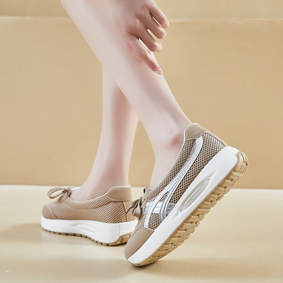 Zapatillas Deportivas Tejido Transpirable Esencia Horizonte Serenidad, Alivio Inmediato Para Pies y Espalda