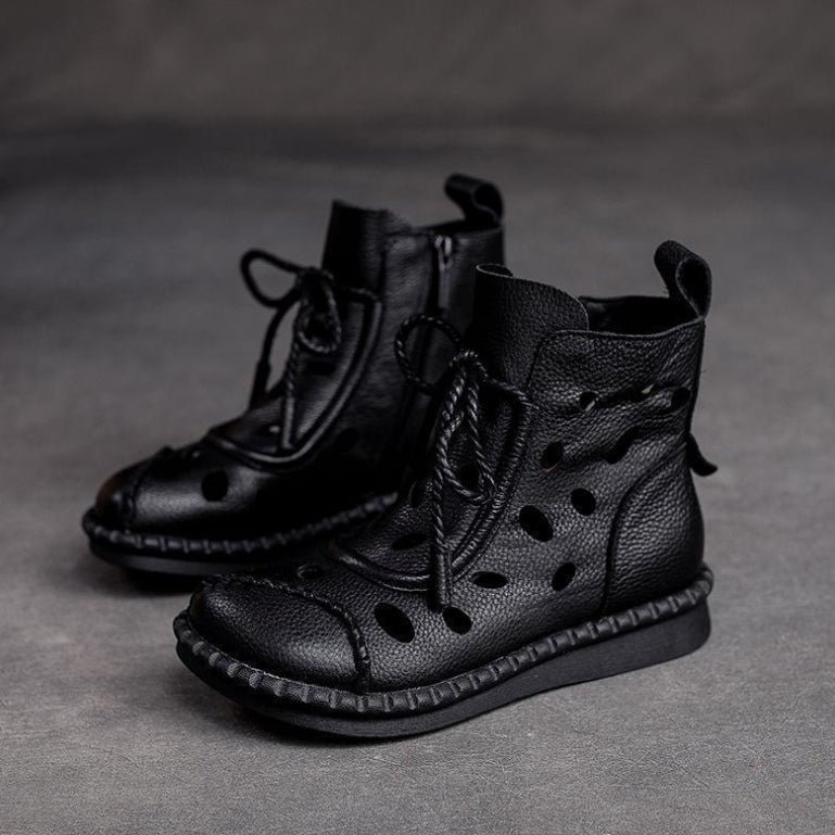 Botas Ortopédicas Cuero Suave Eclipse Serenidad Camino, Máximo Confort y Alivio Diario