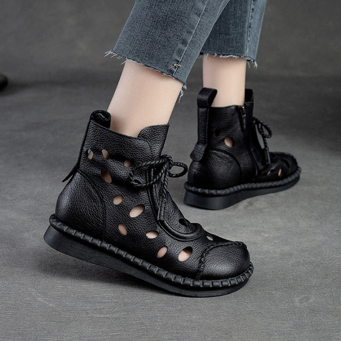 Botas Ortopédicas Cuero Suave Eclipse Serenidad Camino, Máximo Confort y Alivio Diario