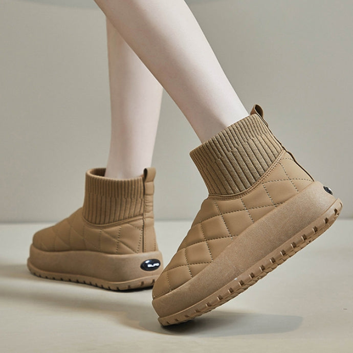 Botas Ortopédicas Cuero Impermeable Equilibrio Aurora Camino, Comodidad y Postura Saludable Todo el Día