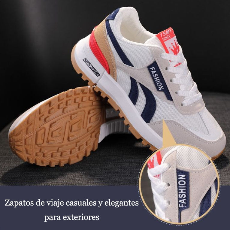 Zapato Ortopédico Tejido Transpirable Esencia Vitalidad Prisma, Postura Saludable y Confort Diario