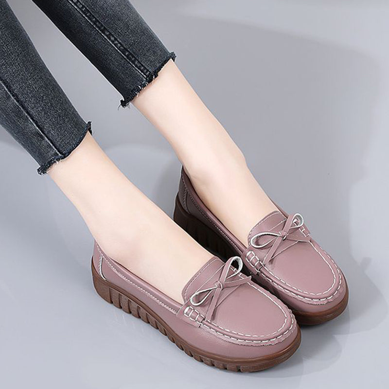 Zapato Ortopédico Cuero Suave Serenidad Caminante Íntegro, Alivio Total para Pies Sensibles