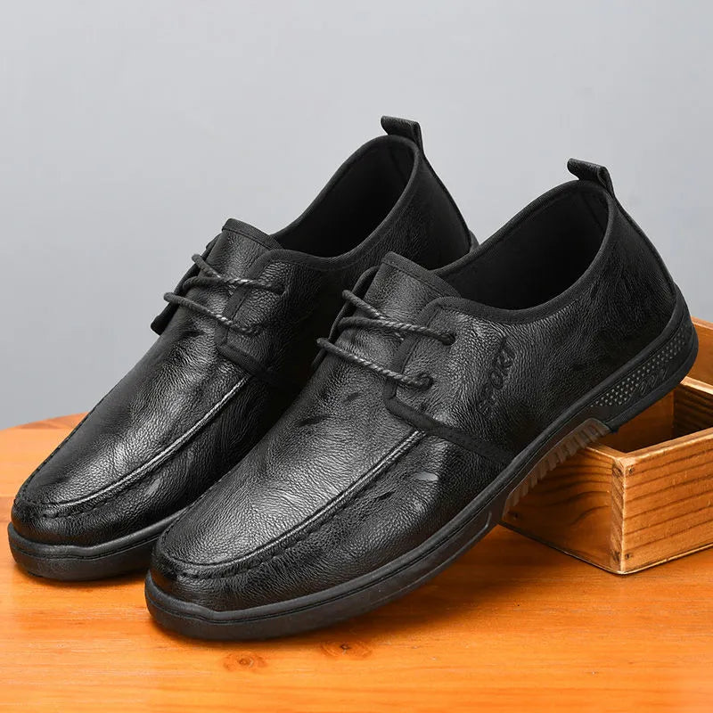 Zapato Casual Cuero Suave Horizonte Íntegro Esencia, Comodidad Superior y Corrección Postural