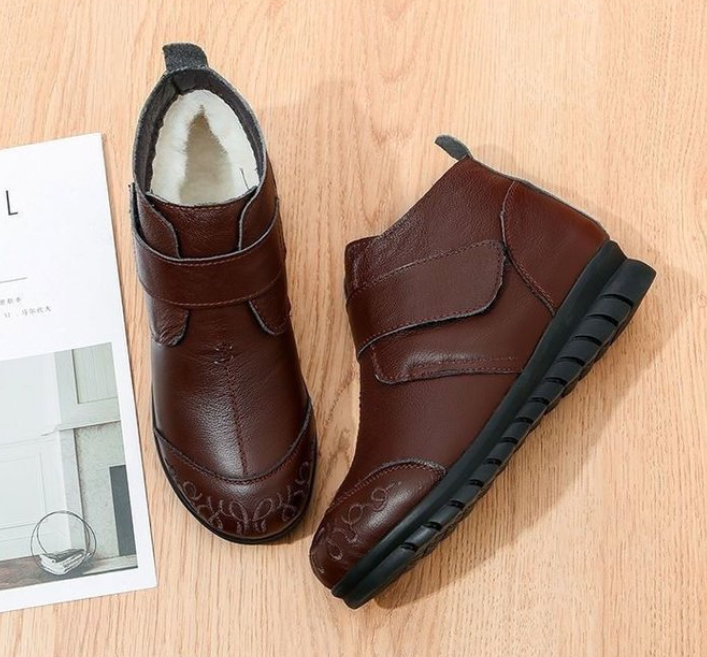 Botas de Invierno Forro Algodón Nube Armonía Camino, Confort Ortopédico Antideslizante Todo Clima