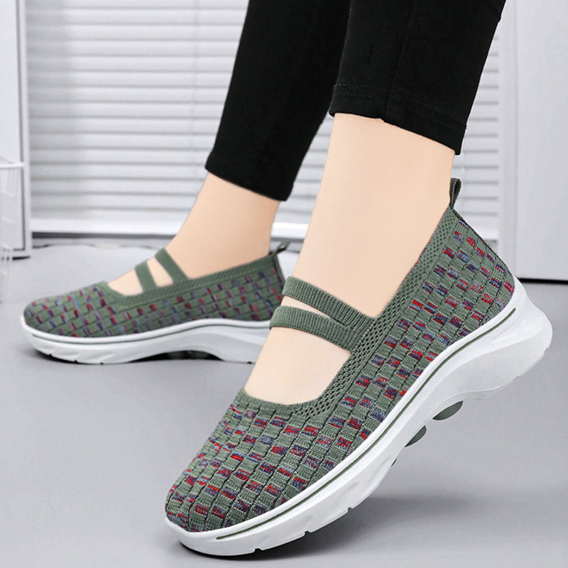 Zapato Ortopédico Tejido Transpirable Nube Armonía Camino, Alivio Superior para Pies Sensibles