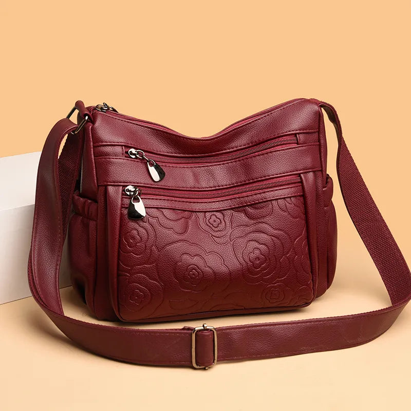 Bolso Casual Cuero Suave Prisma Aurora, Elegancia Versátil Todo el Día