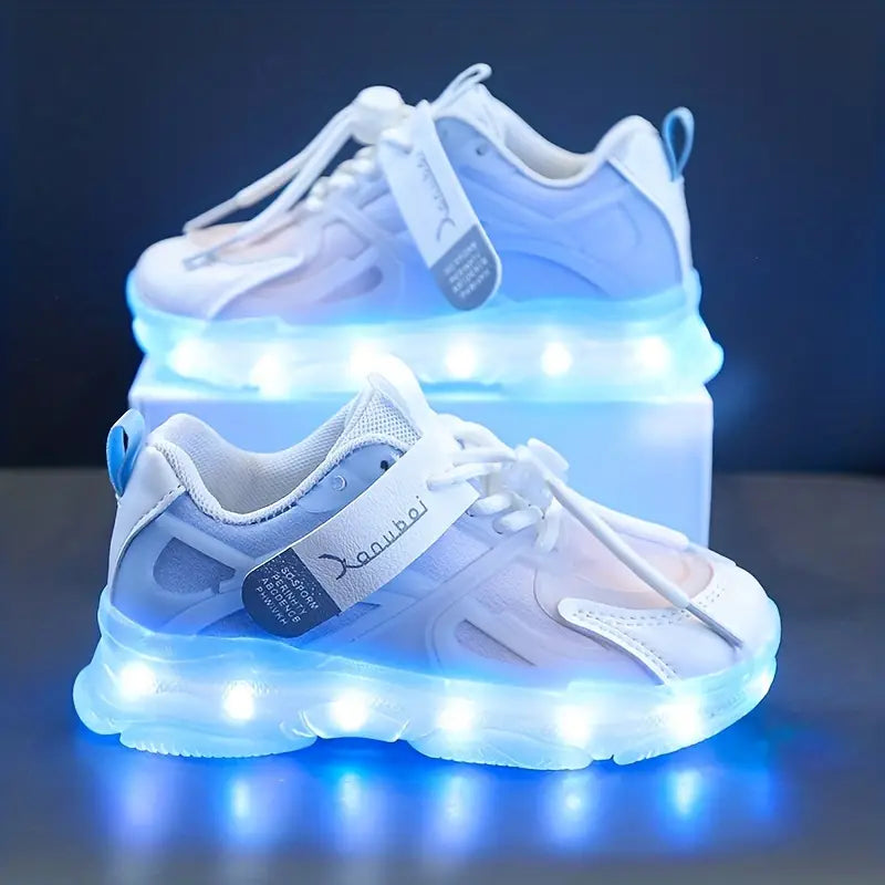 Zapatillas Deportivas Iluminación Digital Prisma Beat, Diversión y Estilo en Cada Paso