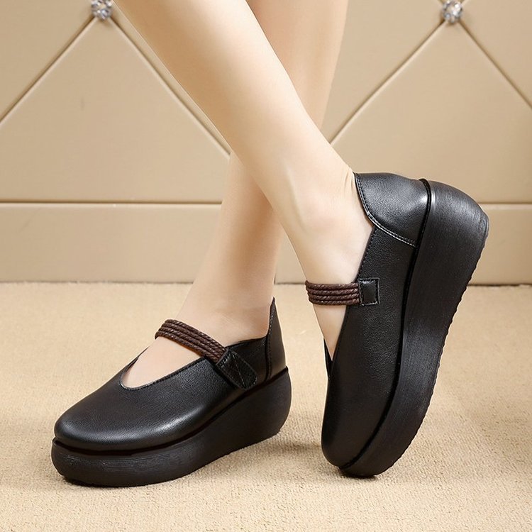 Zapato Ortopédico Cuero Suave Esencia Gaia Serenidad, Alivio Total para Pies Cansados