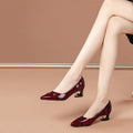 Tacones Altos Cuero Suave Prisma Serenidad Íntegro, Elegancia y Comodidad sin Dolor