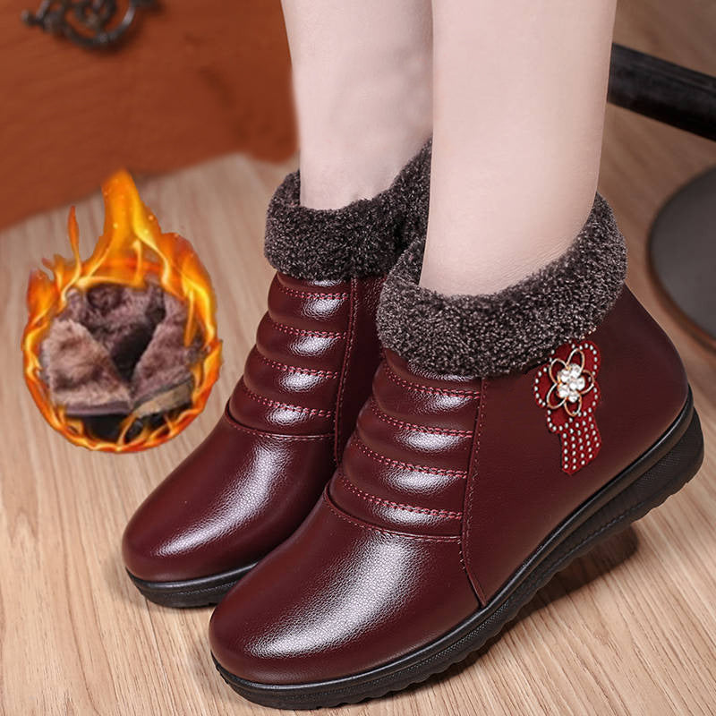 Botas Ortopédicas Cuero Suave Aurora Boreal Serenidad, Comodidad Elegante Todo el Día